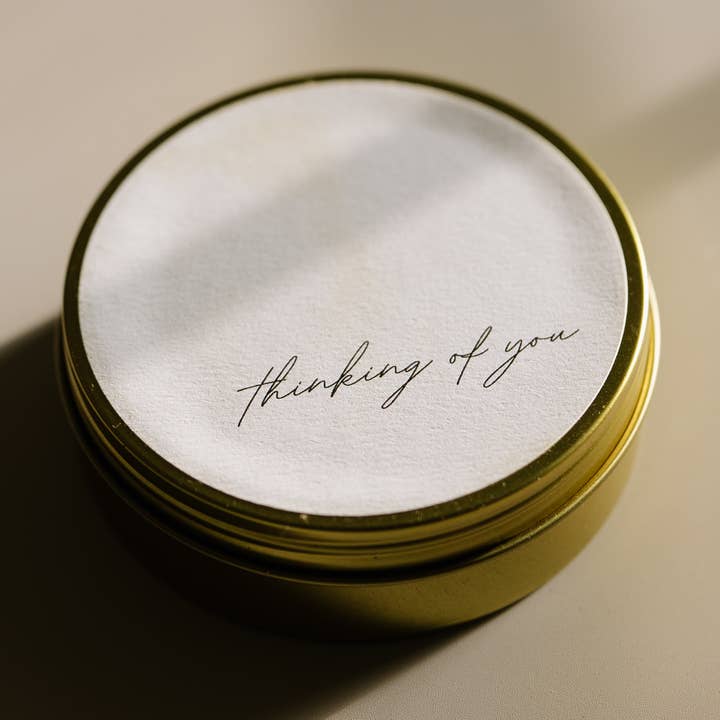 Pacific Candle Company - Wholesale Travel Candles - "Thinking of You" Travel Candle