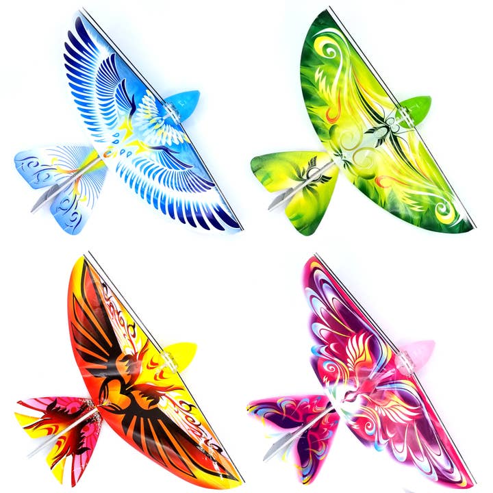 MukikiM Toys & Games - Wholesale Toy Plane - Kids - Self Flying eBird- Orange. Electric Flapping Wing Bird Drone