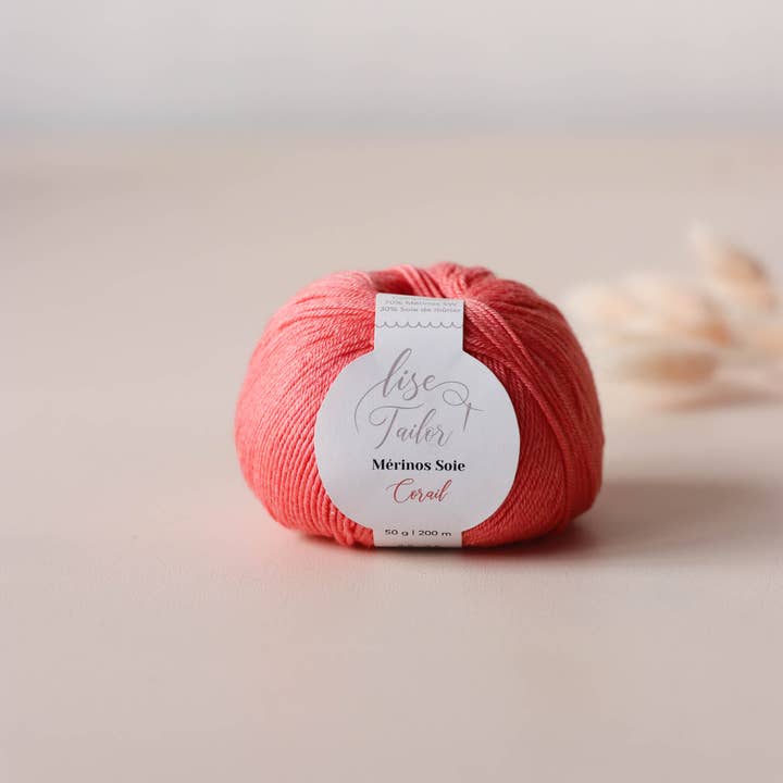 Lise Tailor - Vente Fils à tricoter - Laine Mérinos & Soie