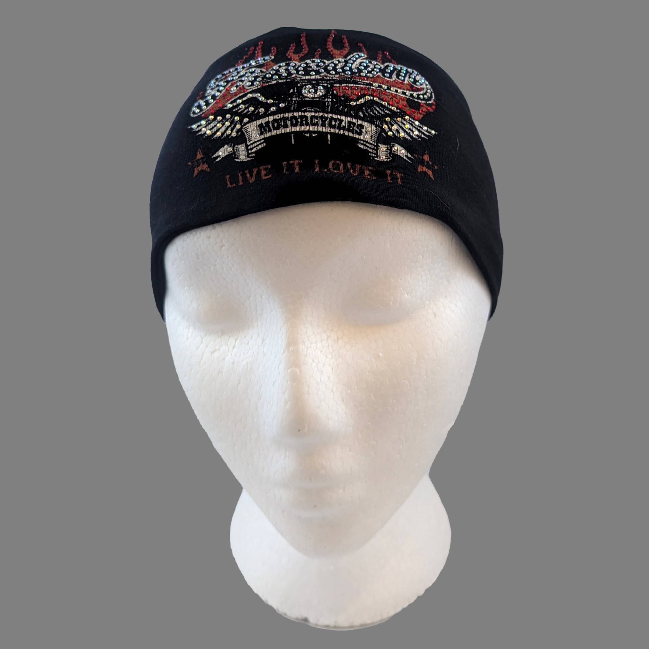 Gem City Attire - Wholesale Fashion Headband - Women's - HW101R - Freedom Flames head wrap2