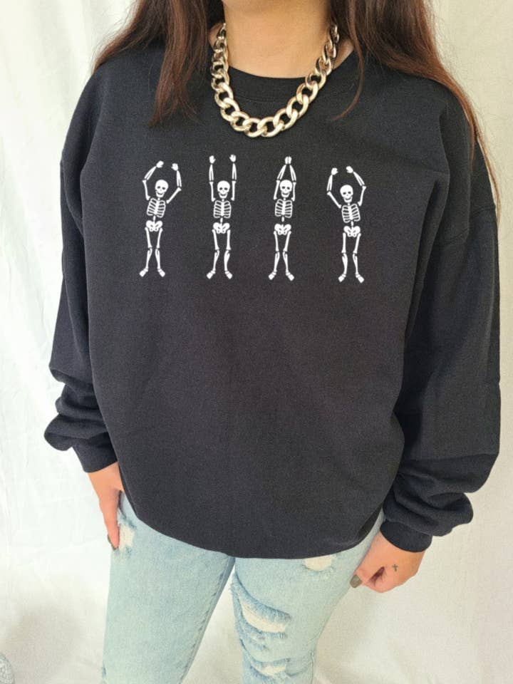 OHIO SKELETON | SWEATSHIRT für den Großhandel von Thread House