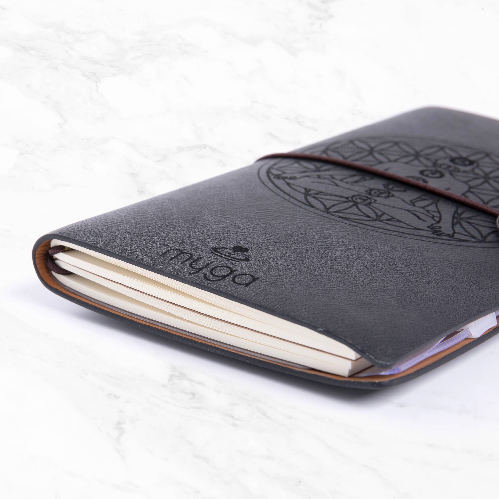 Myga – Engroshandel Spirituelle sten og krystaller – Myga Crystal Notebooks i singler 15