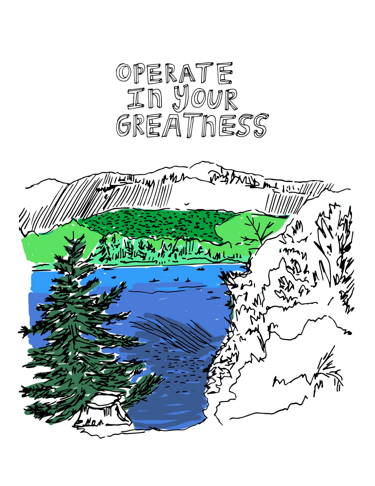 ARTJADEN - Wholesale Encouragement Card - Greatness1