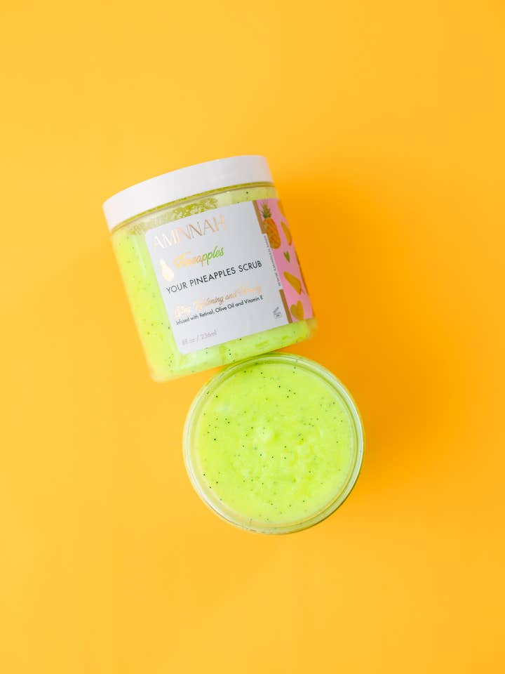 'Fineapples' Boob Scrub for wholesale by AMINNAH