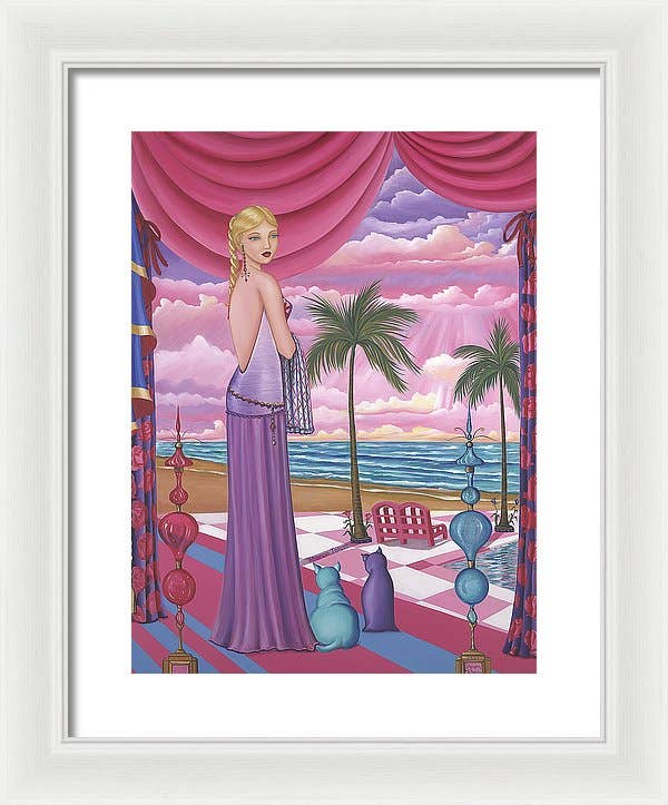 Sharon Tatem Fashion LLC - Wholesale Art Print - Melissa - Framed Print18