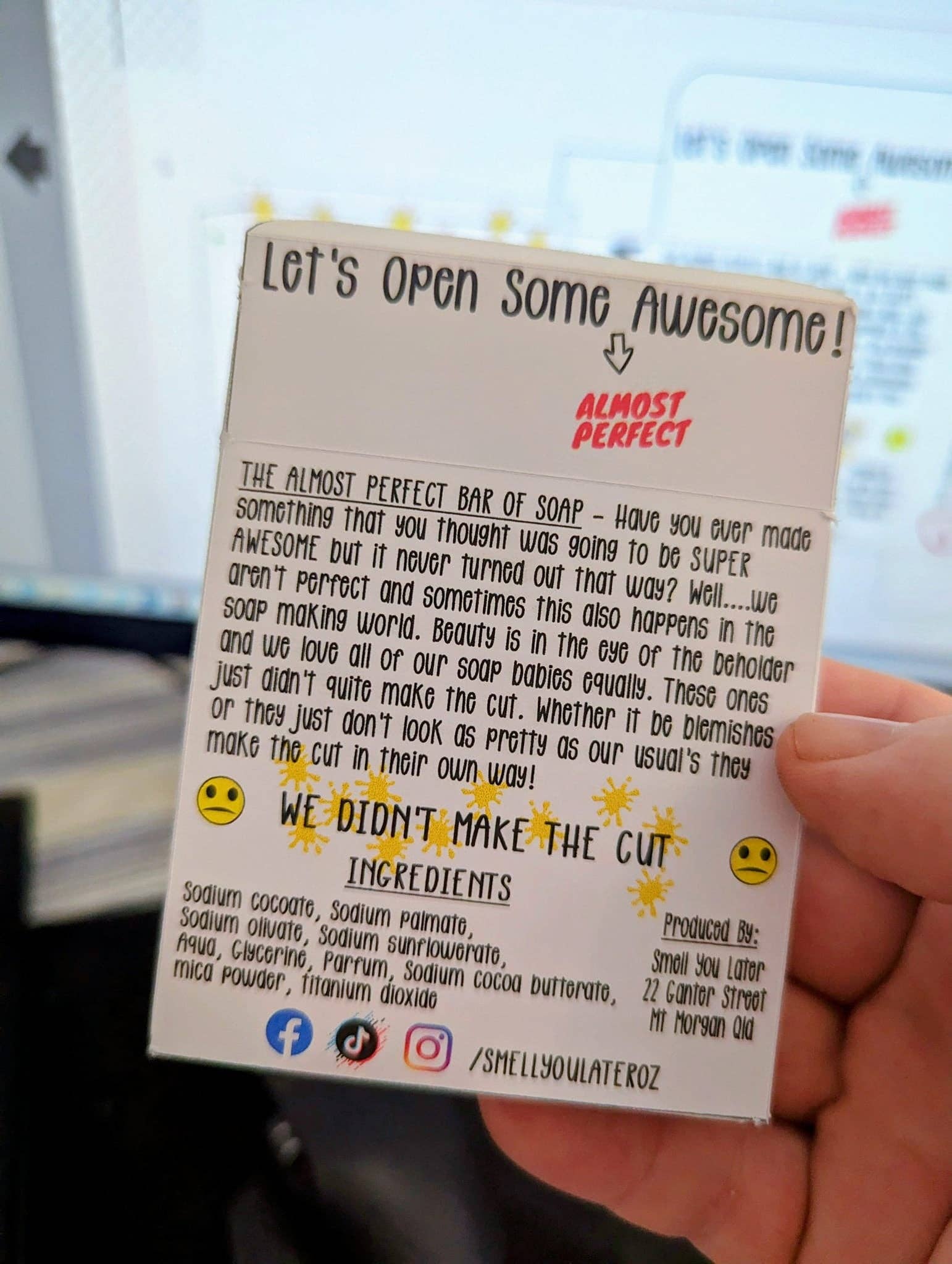 Smell You Later - Wholesale Bar Soap - The Ones That Didn't Make The Cut1