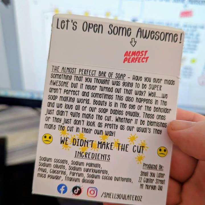 Smell You Later - Wholesale Bar Soap - The Ones That Didn't Make The Cut1