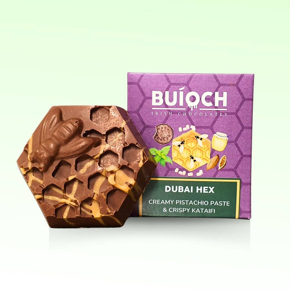 Buíoch Irish Chocolates - Wholesale Chocolate Bar - The Dubai Hex1