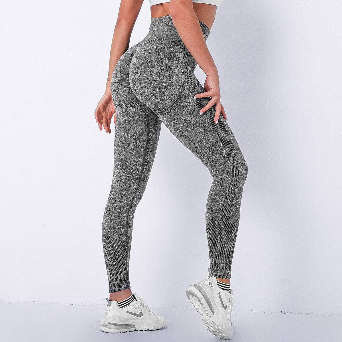 Active by Anna-Kaci - Wholesale Athletic/Lounge Leggings - Women's - Butt Sculpting High Rise Leggings10