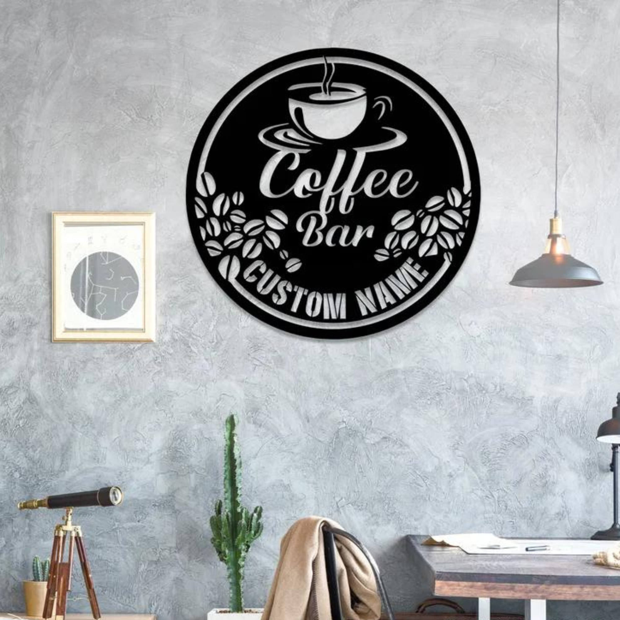 Glow Neon - Wholesale Neon Sign - Personalized Coffee Bar Metal Sign, Signboard for Cofee Shop1