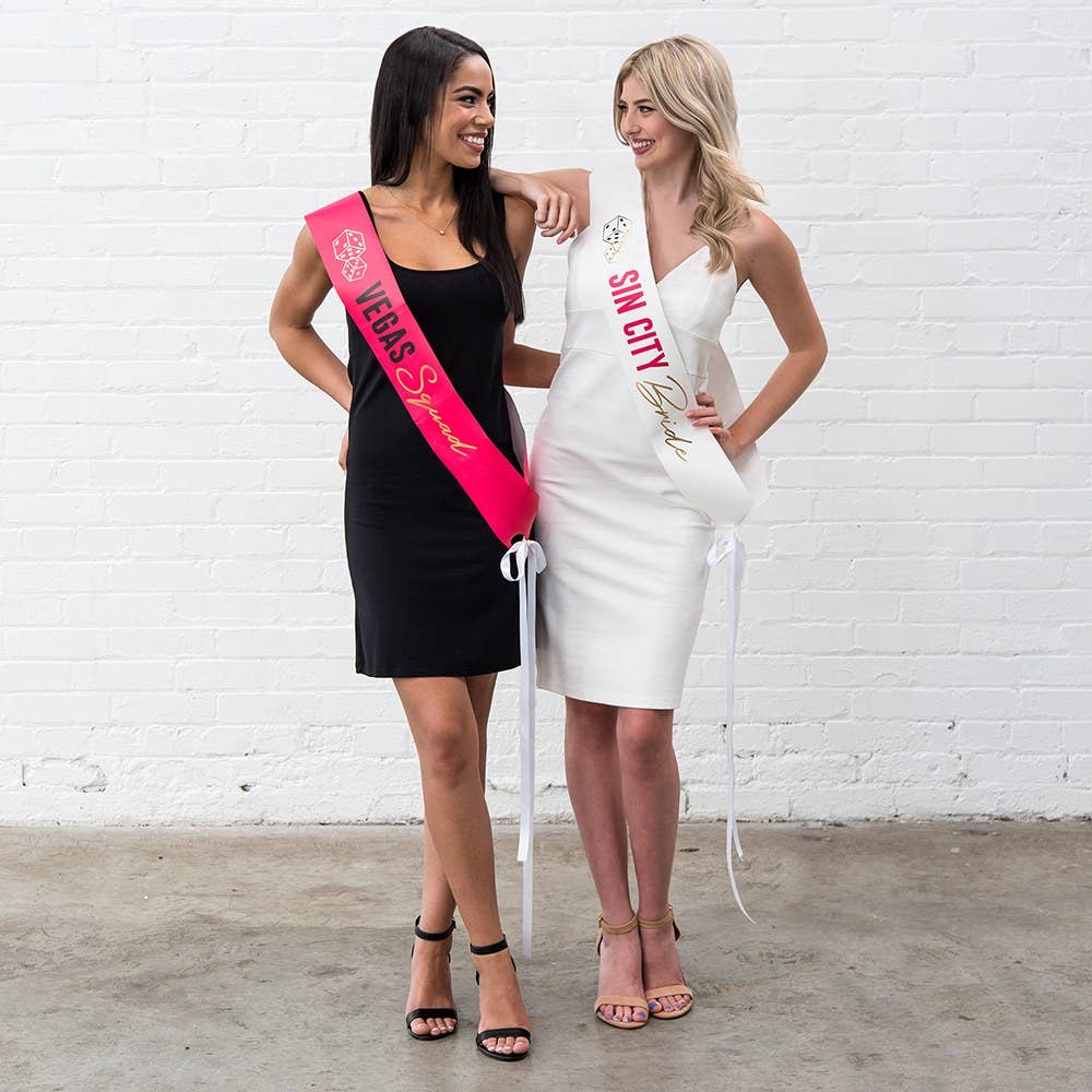 Weddingstar Inc. – wholesale Party gift – Paper Bachelorette Party Sash - Vegas1