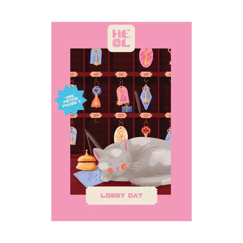 Trevell – wholesale Pussel - Vuxen – Mini pussel Lobby Cat – Heol – 99 bitar2