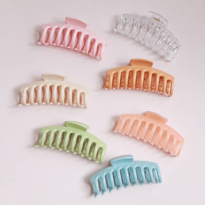 Talis Collection - Wholesale Hair clip – Women’s - Emily Gloss Claw Clip Jumbo