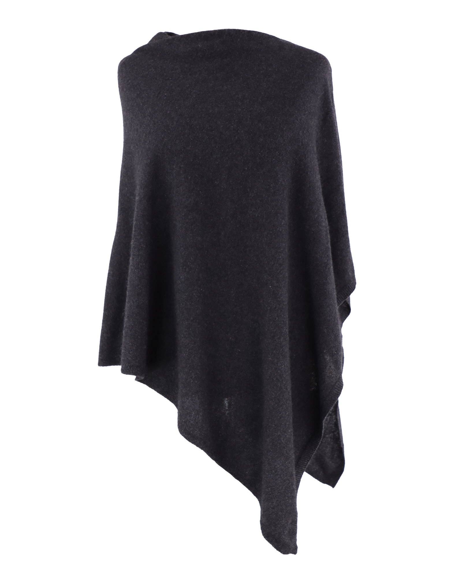 Cadenza Italy Ltd - Vente Poncho – femme - Poncho classique en mélange de cachemire23