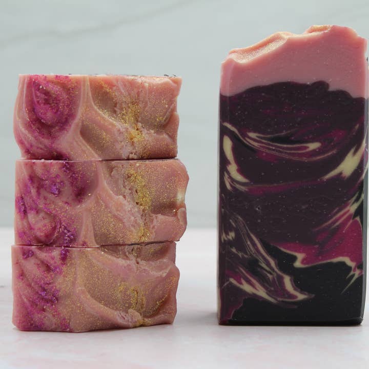 Cranberry Champagne Soap Bar and other Purchase Wholesale fair trade shea butter. Free Returns & Net 60 Terms on Faire trending on Faire.