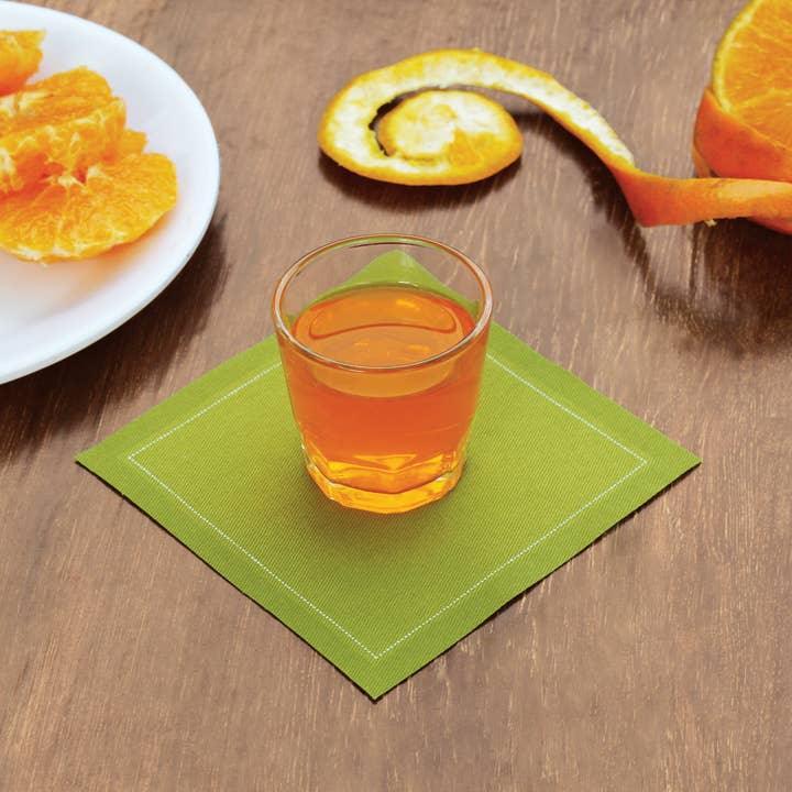 Noble Napkins - Wholesale Disposable Napkin - Luxury Cotton Cocktail Napkins, 4.5" x 4.5", 50 per pack4