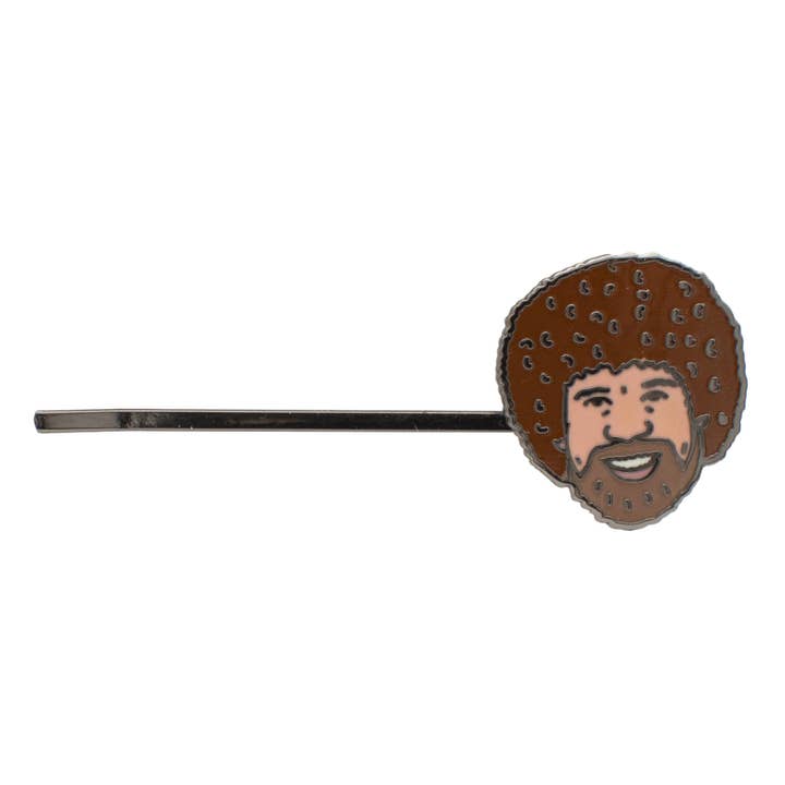 Unemployed Philosophers Guild - Wholesale Hair Pin - Bob Ross Hair Pins