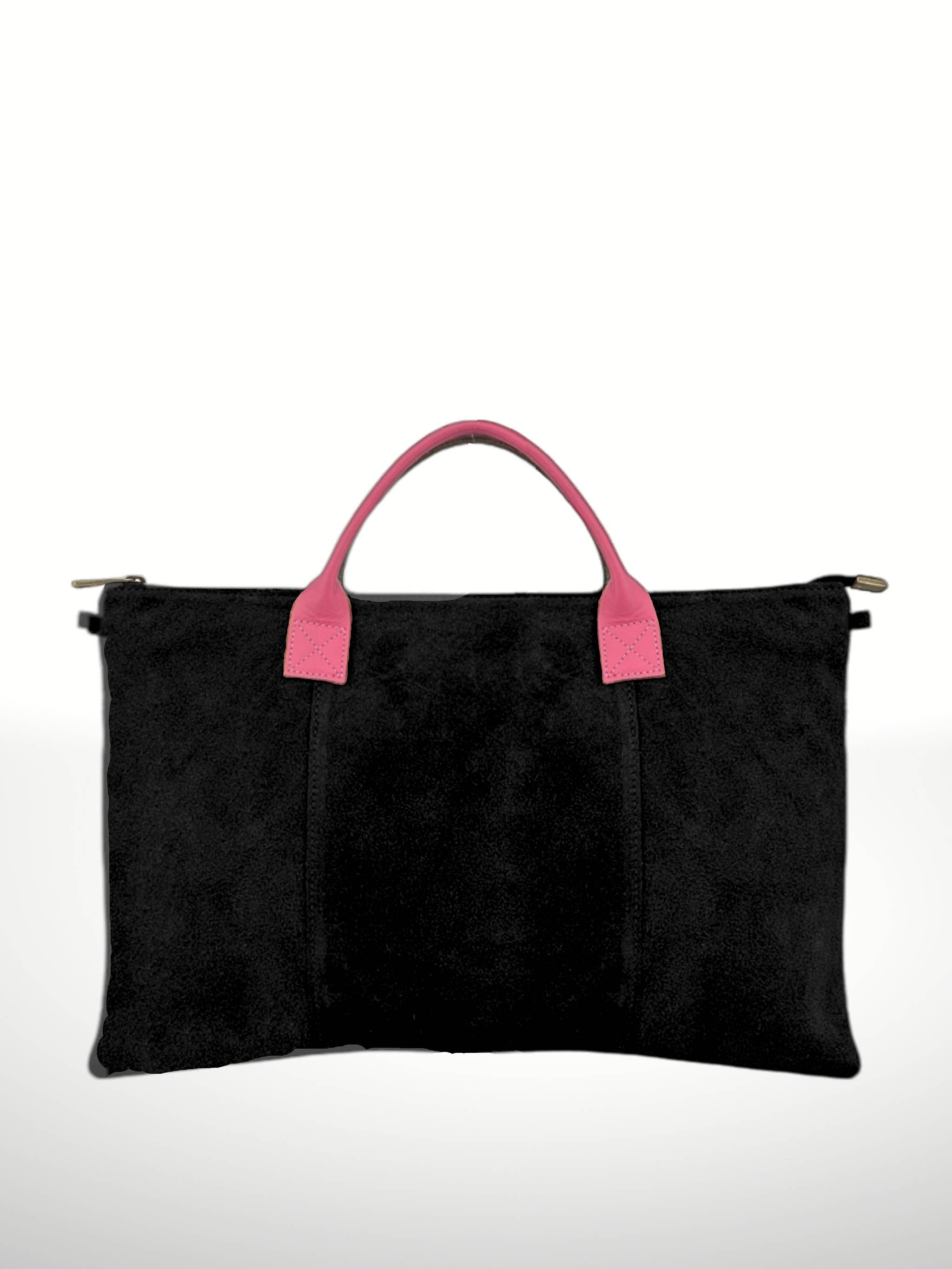 ITALIAN'S LEATHER - Wholesale Tote Bag - Women's - Suede Leather Bags Milano 2208117