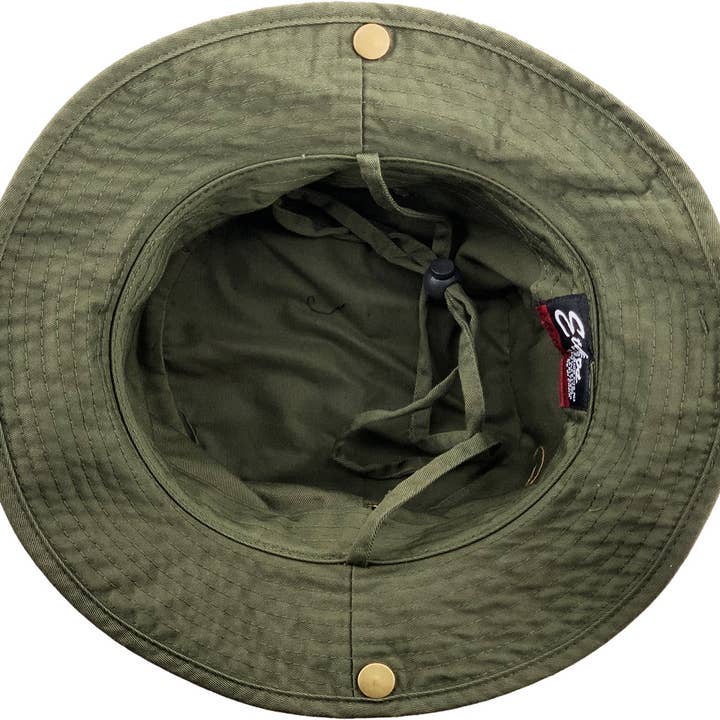 KBETHOS - Wholesale Bucket hat – Unisex - Solid Boonie Hat With String (Fitted)53