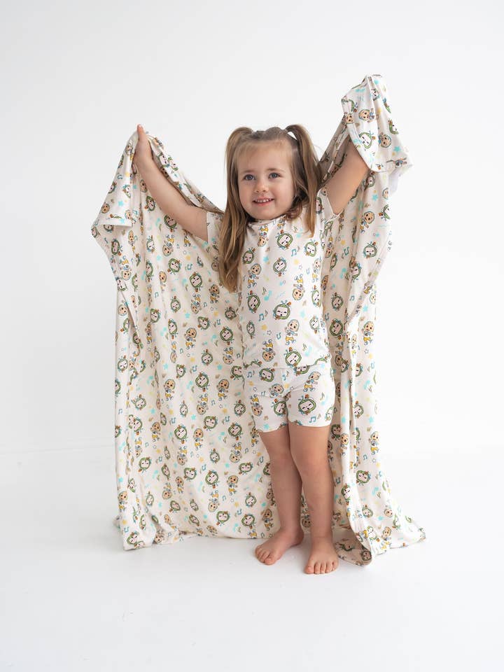 Dream Big Little Co. - Wholesale Sleepwear Set - Kids - *CoComelon x Dream Big Little Co JJ MUSICAL MELON DREAM SHORT SET5