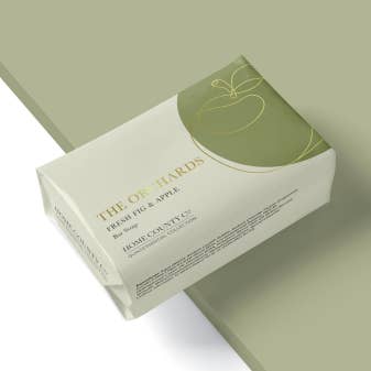 The Orchards - Fresh Fig and Apples Soap Bar for wholesale by Home County Co.