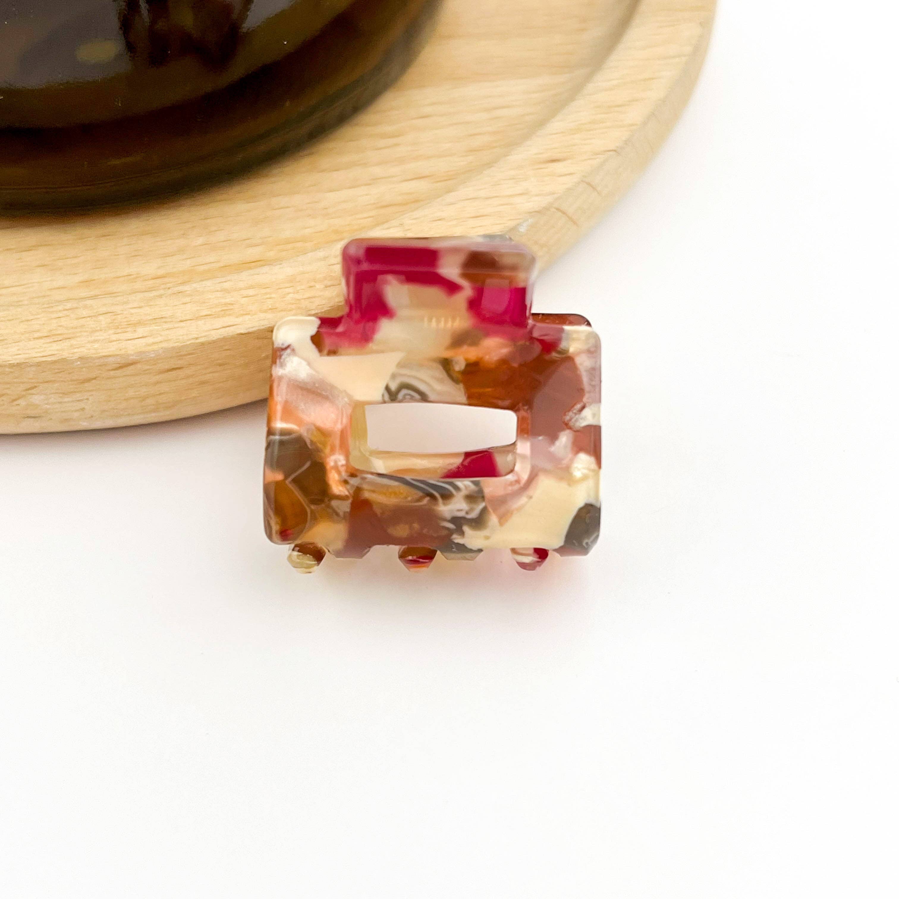 TheDivaSoap – Clips para cabelo - Mulher por atacado – Mini gancho de cabelo quadrado de 0,9''4