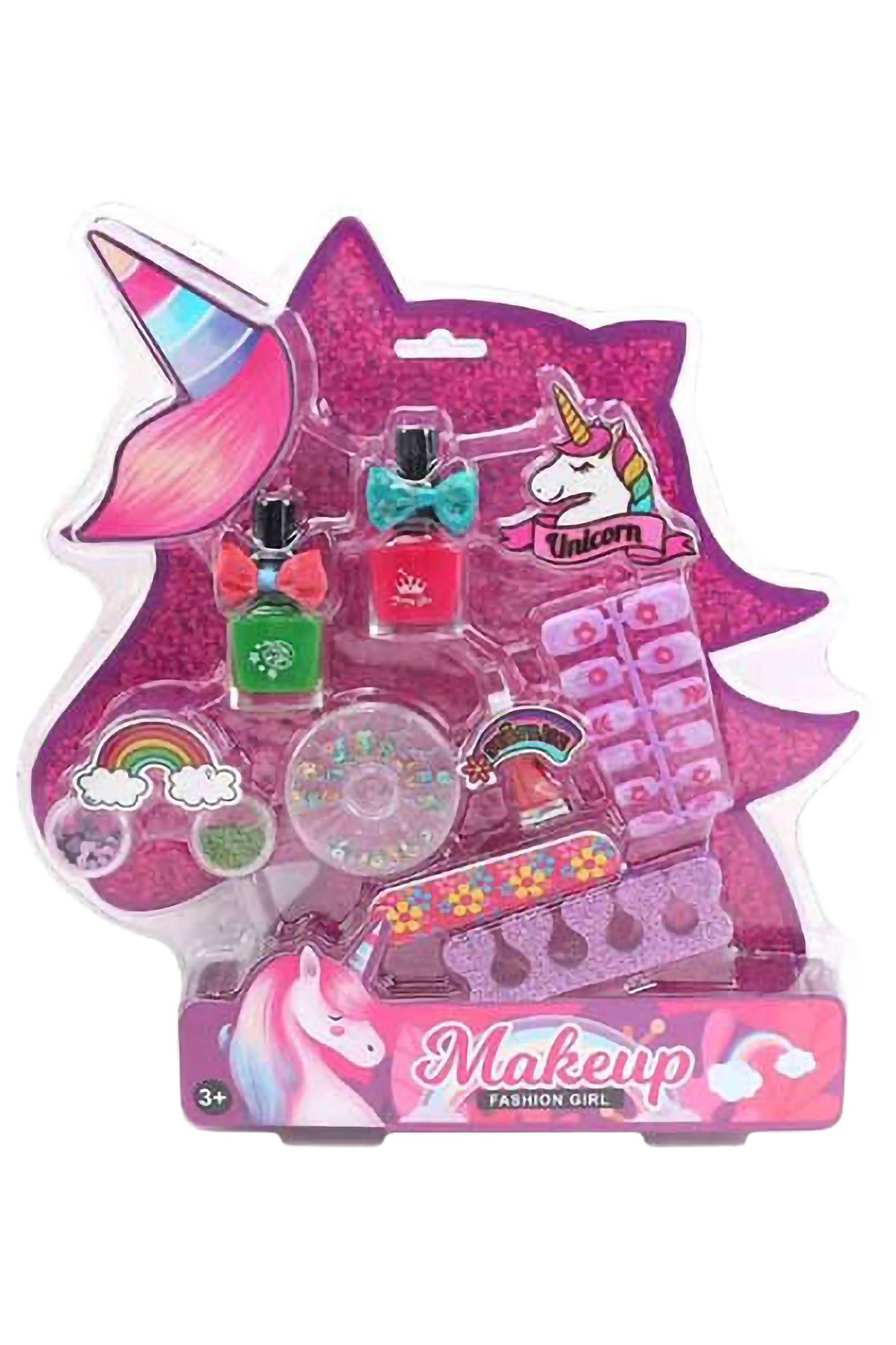 ASSORTED Diy Unicorn 7 Pcs Set Cosmetic Makeup Kit for wholesale on Faire3