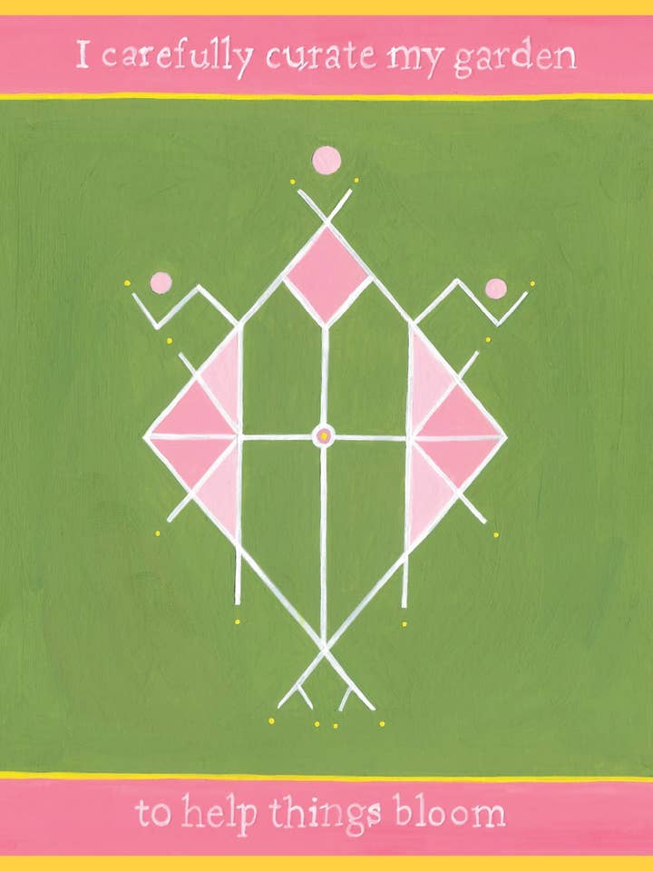 Virgo Zodiac Sigil 8" x 8" Witchy Art Print for wholesale by Fendywitch Designs