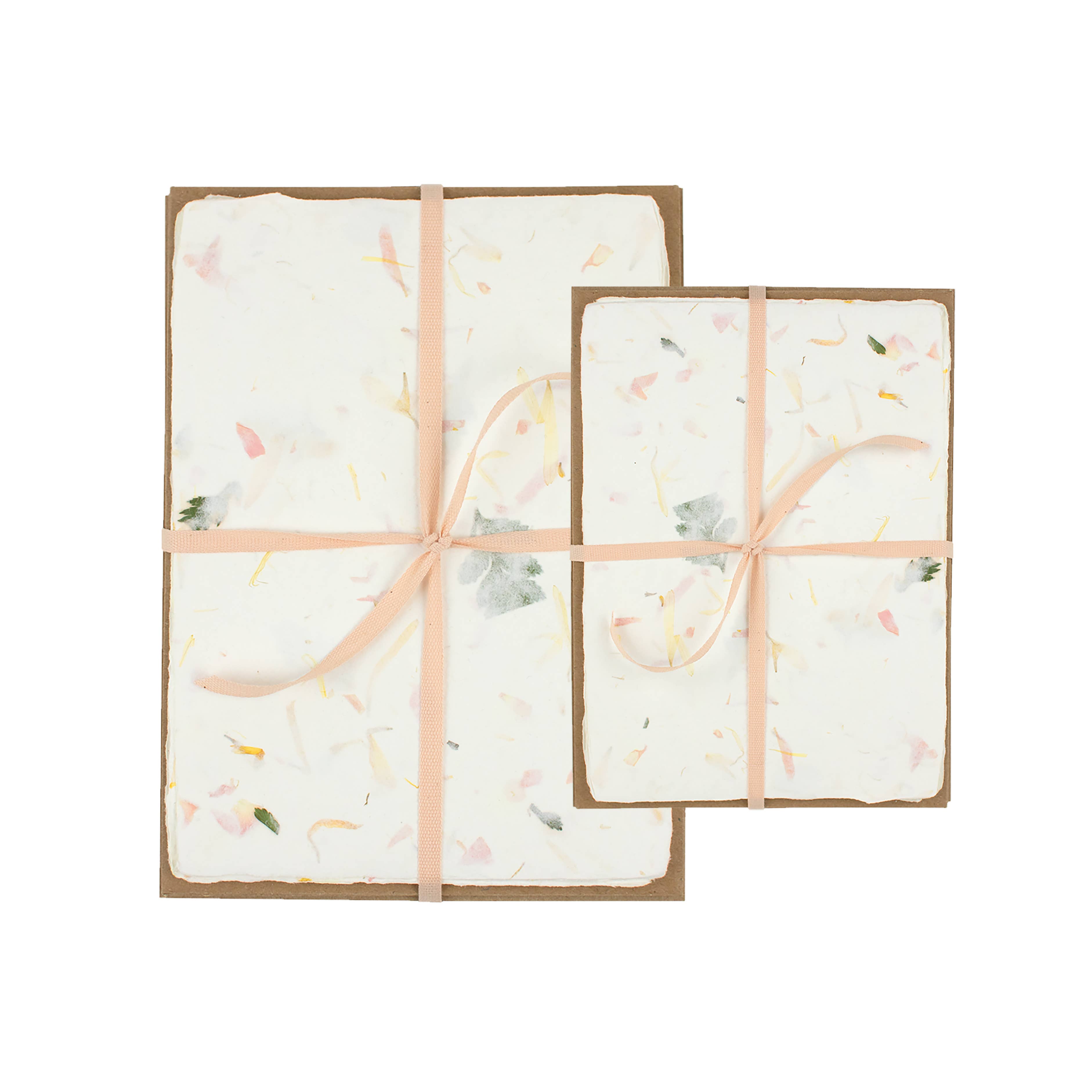 Oblation Papers & Press - Wholesale Stationery/Notecard Set - Floral Handmade Paper Pack1