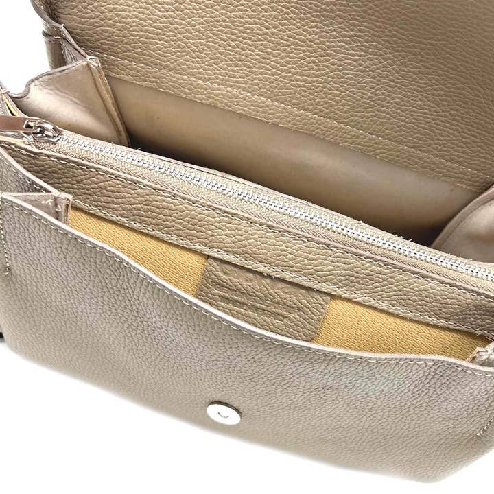 Suie Valentini srl - Wholesale Shoulder Bag - Women's - Genuine leather shoulder bag, Made in Italy, art. 112485GV6