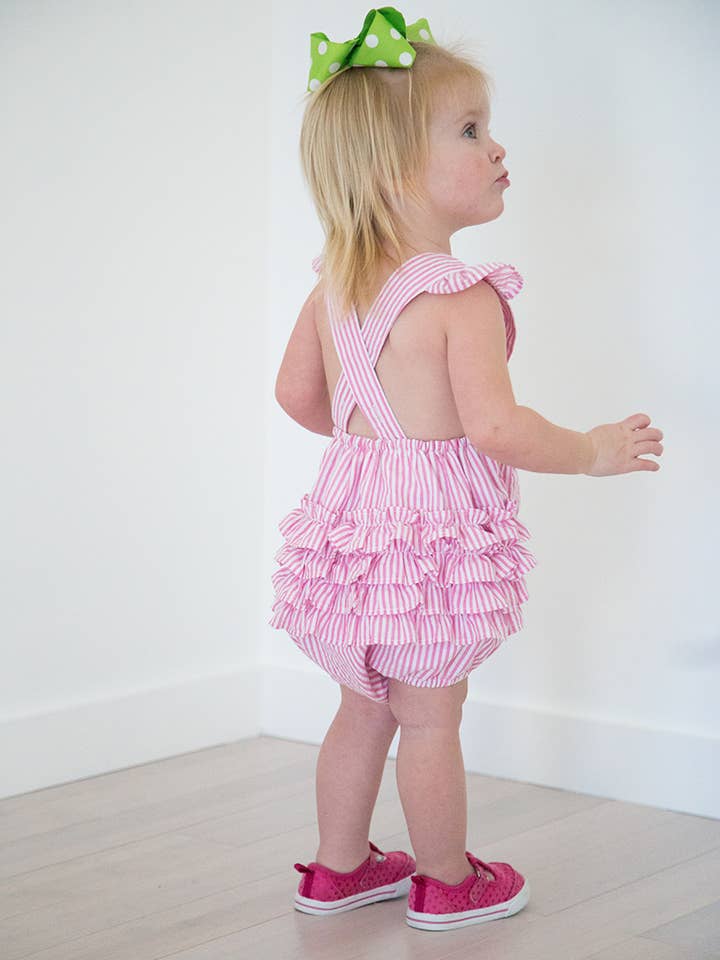 Love That Cotton – wholesale Overall - Baby – Volang botten soldräkt - Aqua