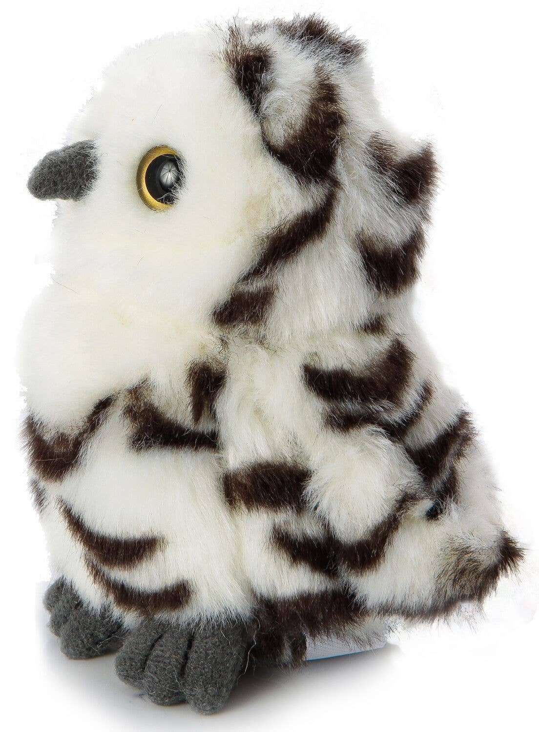 Uni Toys - Wholesale Stuffed/Plush Toy - Kids & Baby - Snowy Owl Plushie - 12 cm (height) - cuddly/plush toy1