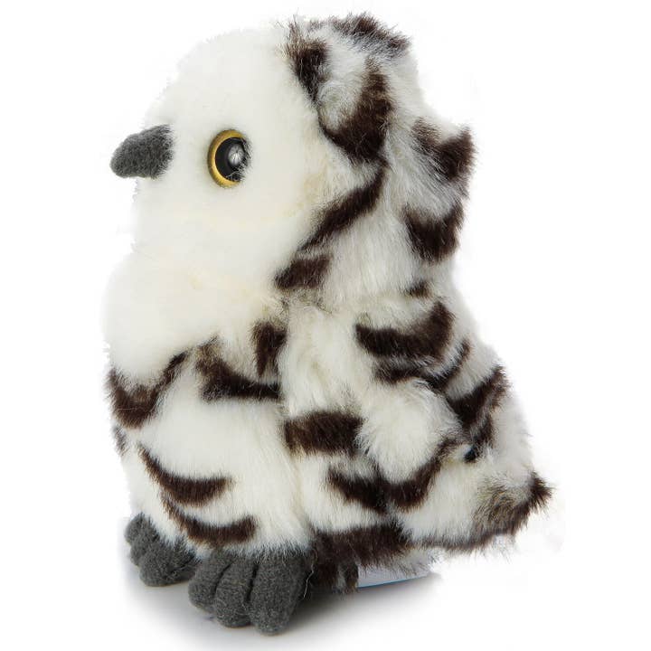 Uni Toys - Wholesale Stuffed/Plush Toy - Kids & Baby - Snowy Owl Plushie - 12 cm (height) - cuddly/plush toy1