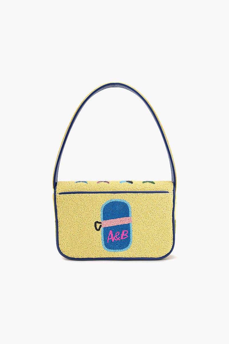 America & Beyond – Bolsa de ombro – Mulher por atacado – Mala de Ombro com Contas Fish Tales3