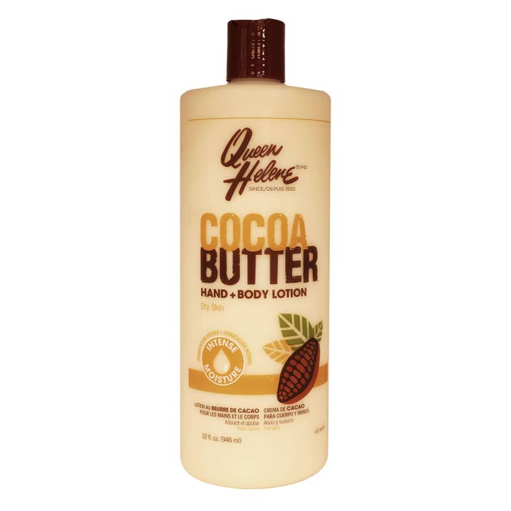 Queen Helene Cocoa Butter Hand and Body Lotion 32 Oz. for wholesale by KT Supply
