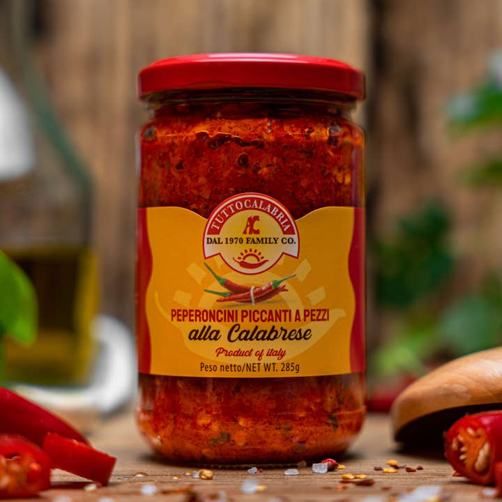 TuttoCalabria – Engroshandel Peber/peberkorn – Calabrian Piced Chili Pepper, alsidig og krydret