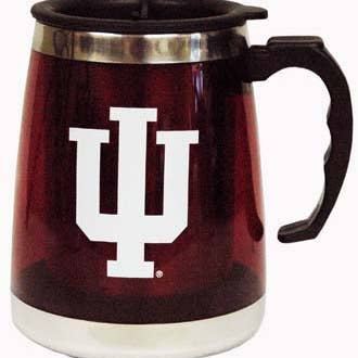 Mug Hoosiers Indiana en acier inoxydable/acrylique Big Boy pour la vente par Jenkins Enterprises