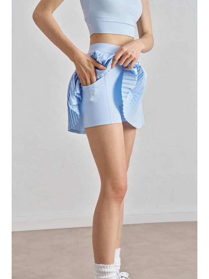91thelabel - Wholesale Athletic Skirt - Women's - Daisy Pleated Tennis Skirt