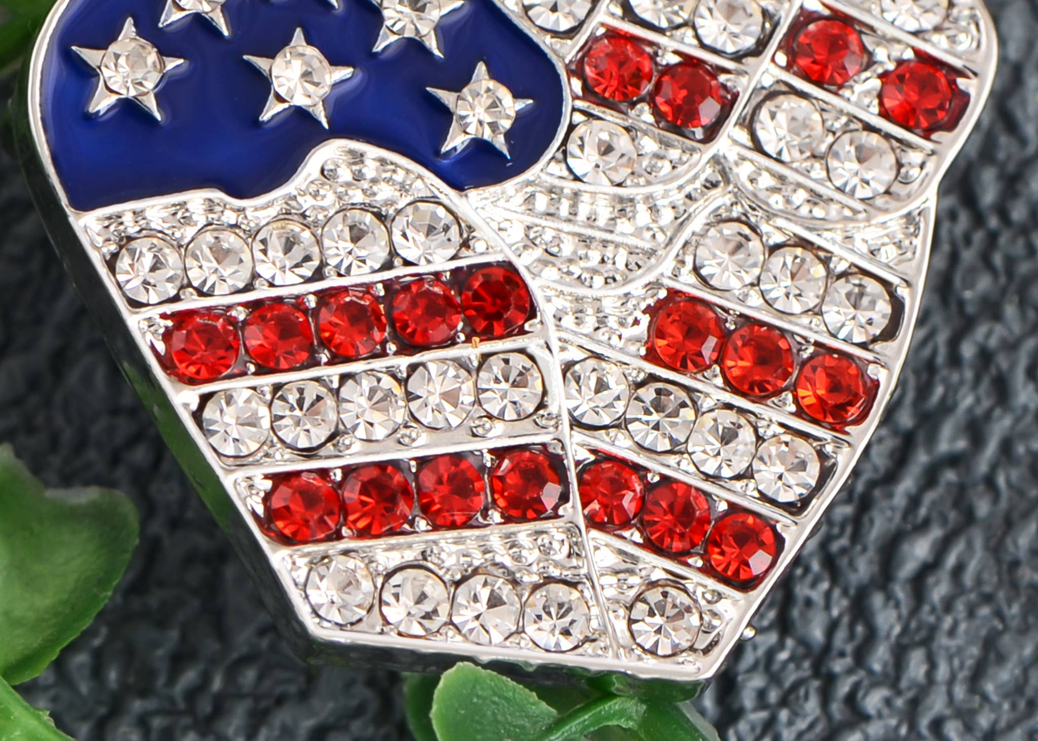 AK Brand – Großhandel Broschen – Brosche mit amerikanischer Flagge der USA, 4. Juli118