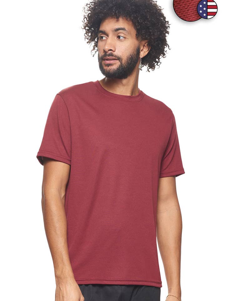 T-shirt à col rond AJ801D Oxymesh™ Tec pour la vente par Expert Brand