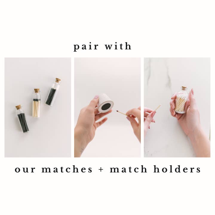 River Birch Candles – Großhandel Kerze im Glas / gefüllte Kerze – 10 Unzen Weißer Salbei-Lavendel — Mattschwarz — Sojakerze3