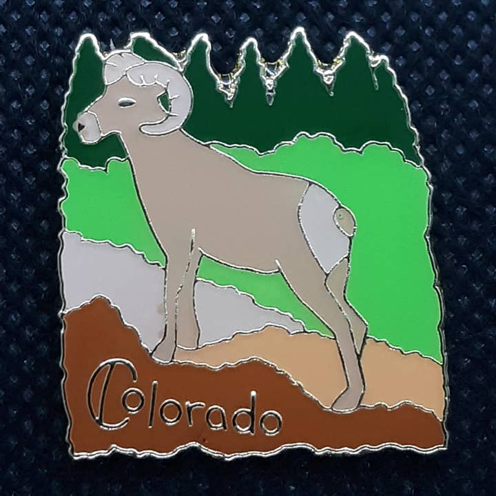 Pin - CO Ram for Colorado for wholesale by Fantastic Souvenirs, Gifts & Collectibles