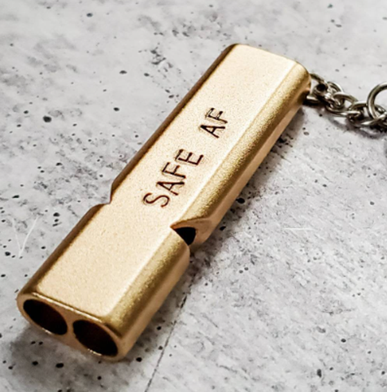 Salt and Sparkle – Porta-chaves - Unissexo por atacado – Chaveiro de apito de segurança9