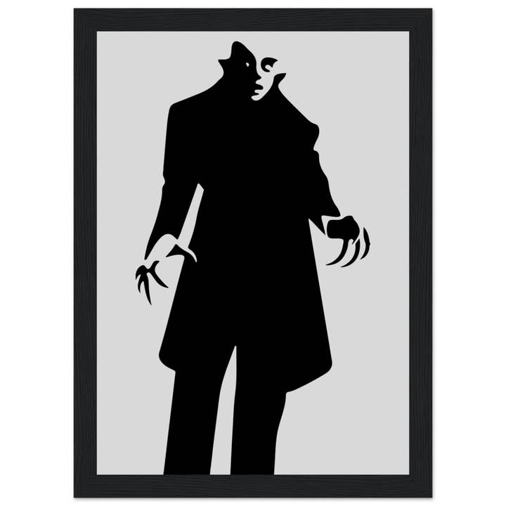 Art-O-Rama Shop - Wholesale Poster - Nosferatu - 20s Sci-Fi Horror Movie Minimalist Poster5