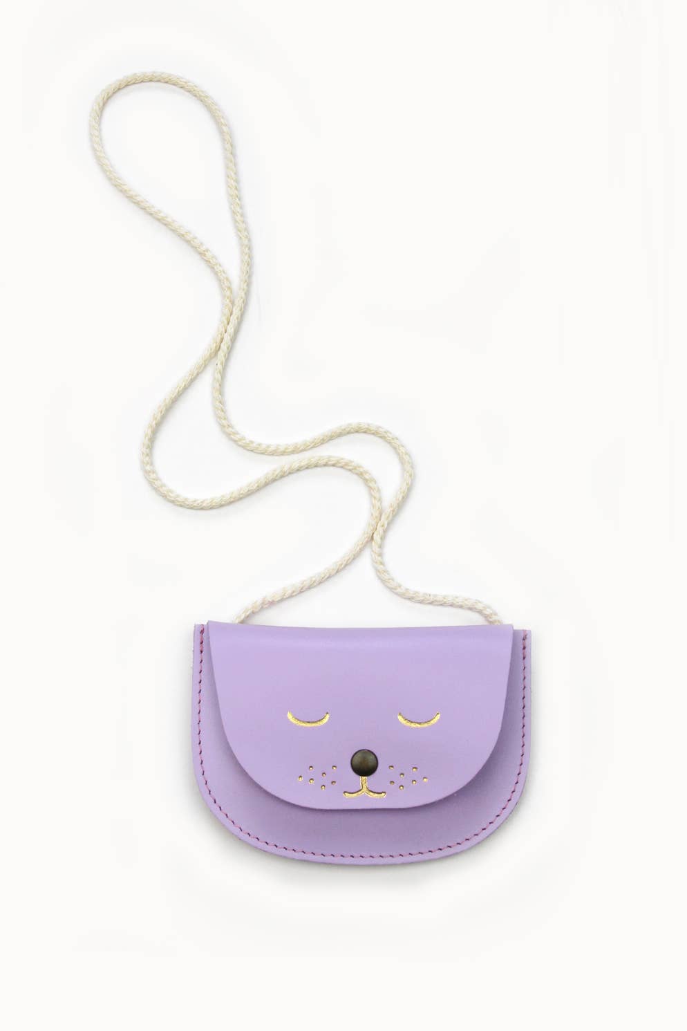 BARNABÉ AIME LE CAFÉ - Wholesale Crossbody Bag - Kids - Leather bag for little girls - cat model3