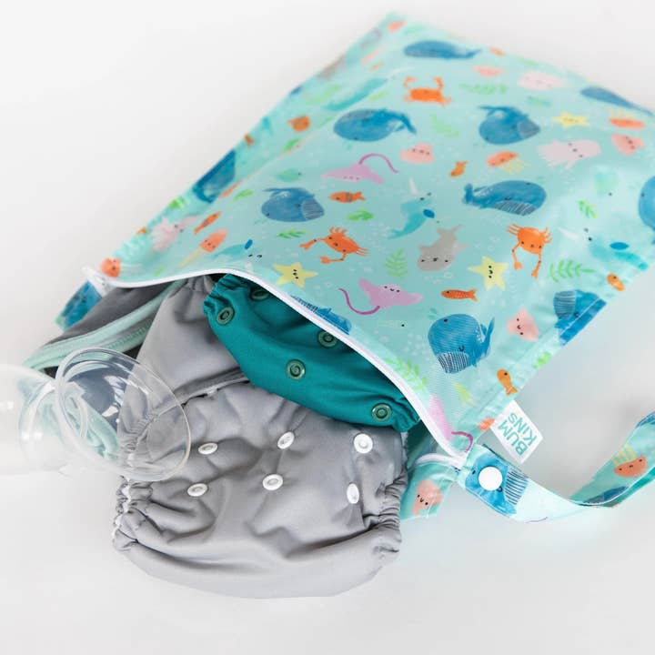 Bumkins - Wholesale Wet Bag - Kids & Baby - Wet Bag: Ocean Life4