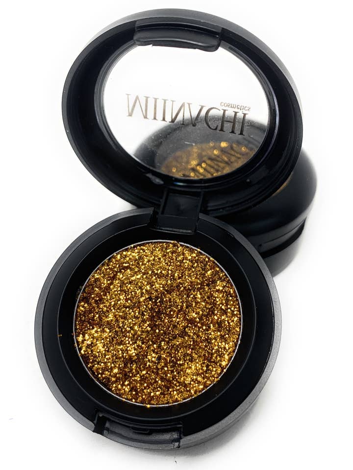 Single Pressad Glitter i skuggan koppar för wholesale av Miinachi Cosmetics