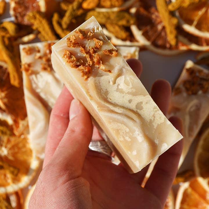 Orange Bliss Soap | Anise and Orange Essential Oil | Natural for wholesale by Cultivate Soap and Skincare