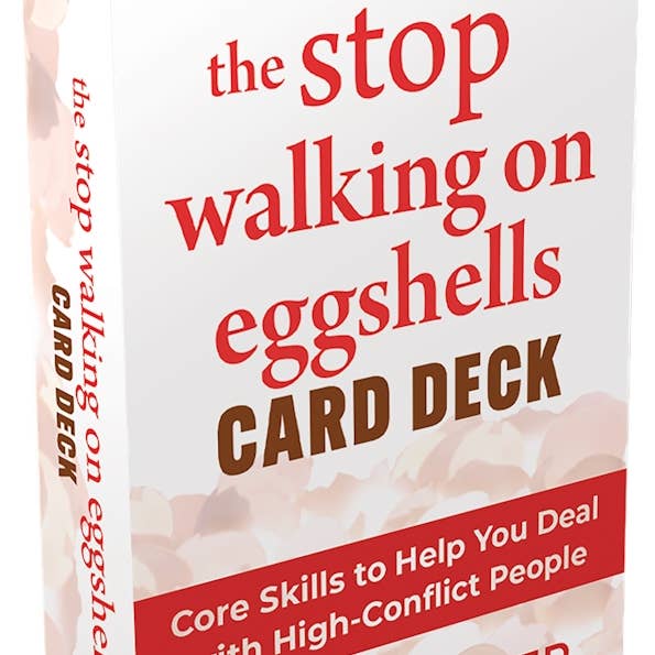 Stop Walking on Eggshells Card Deck for wholesale by New Harbinger Publications