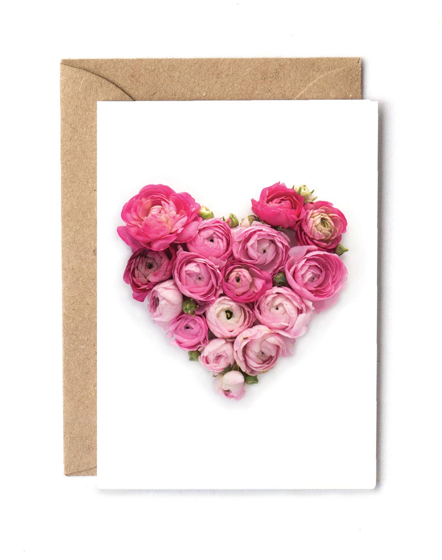Bottle Branch - Wholesale Stationery/Notecard Set - Hearts & Pink Flowers Mini Card Set (5 count)1